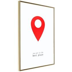 Arkiio Affisch You Are in the Best Place [Poster] 20x30 Poster